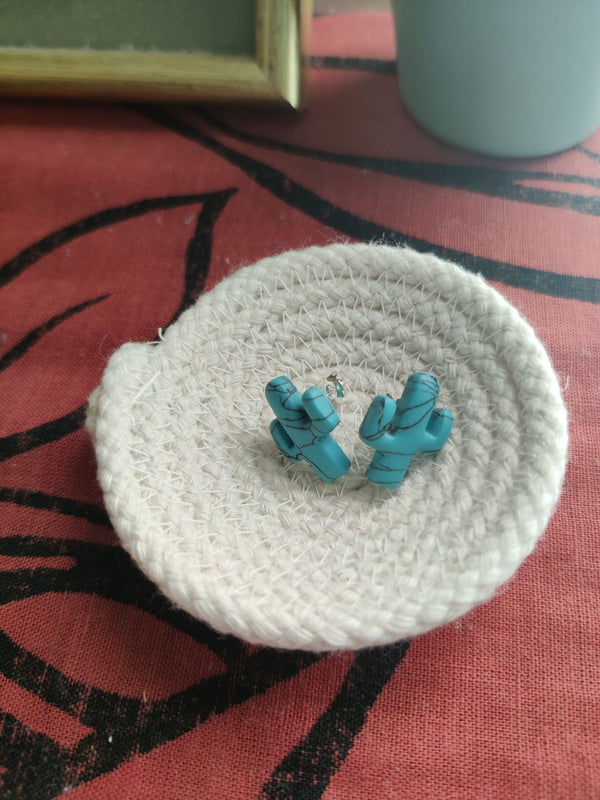 Tiny Cotton Rope Bowl - Multiple Colors - 6