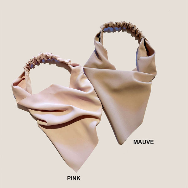 Solid Color Triangle Hair Bandana - 6