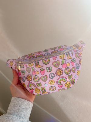 Pretty Purple Belt Bag - 1