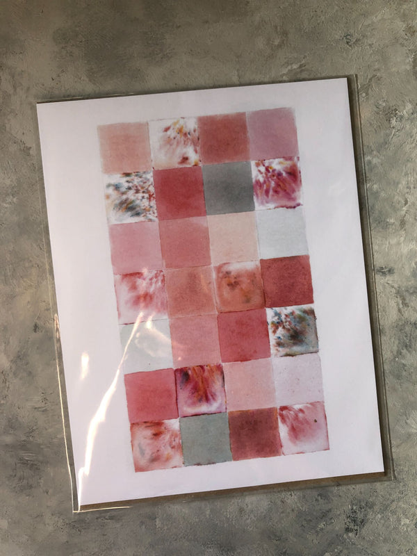 Pigment Dye Color Study Art Print - 2