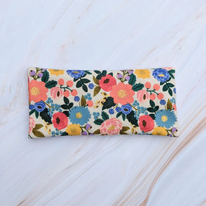 Vintage Blossom Cream Rifle Paper Co Eye Pillow - Lavender Scent - 1