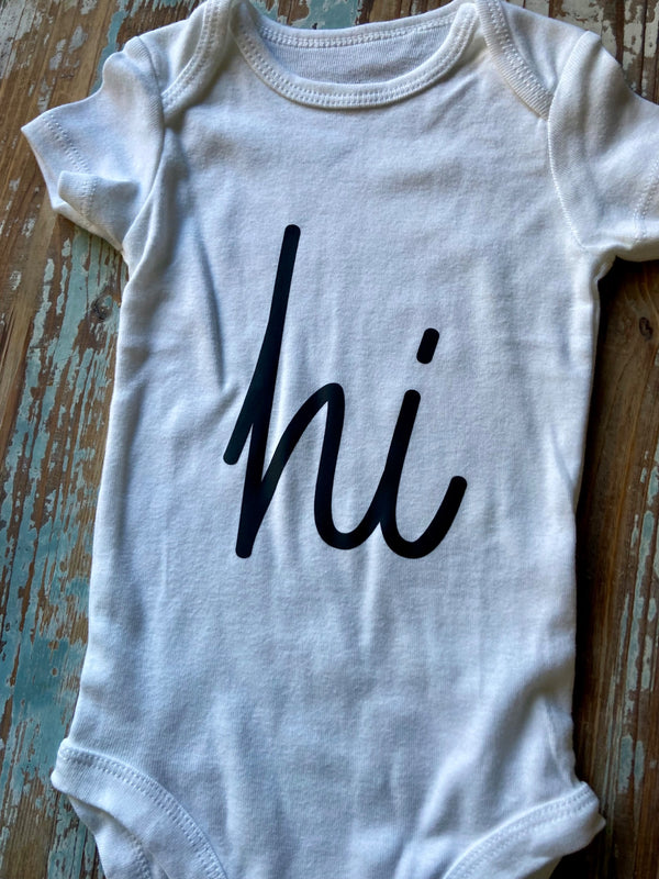 "Hi" Onsies - 1