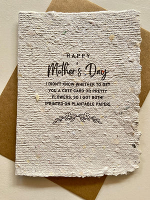 Plantable Greeting Card Happy Mother's Day - 1
