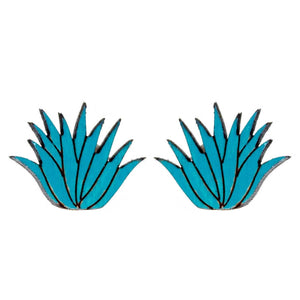 Agave Stud Earrings - 1