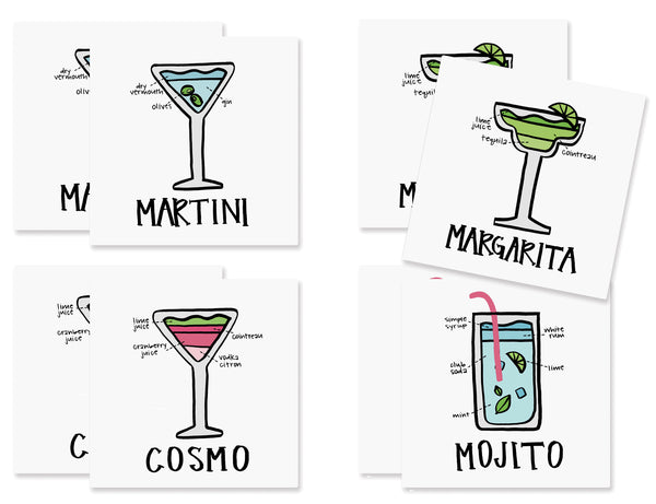 Cocktail Coaster Set