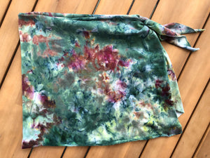 Dyed Short Cotton Sarong - 1