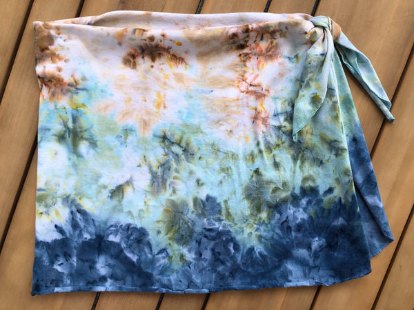 Dyed Short Cotton Sarong - 2