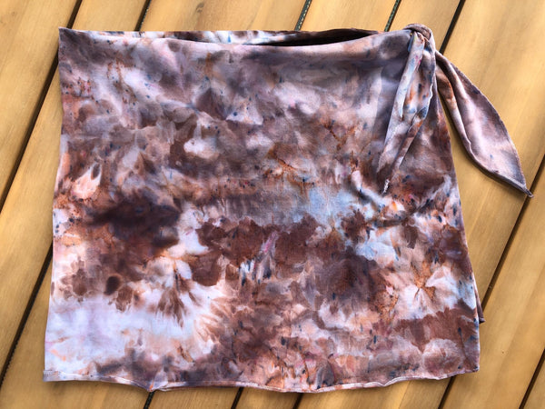 Dyed Short Cotton Sarong - 4