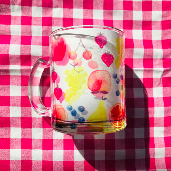 Fruit Glass Mug - 2