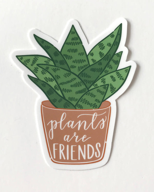 Plants are Friends Sticker