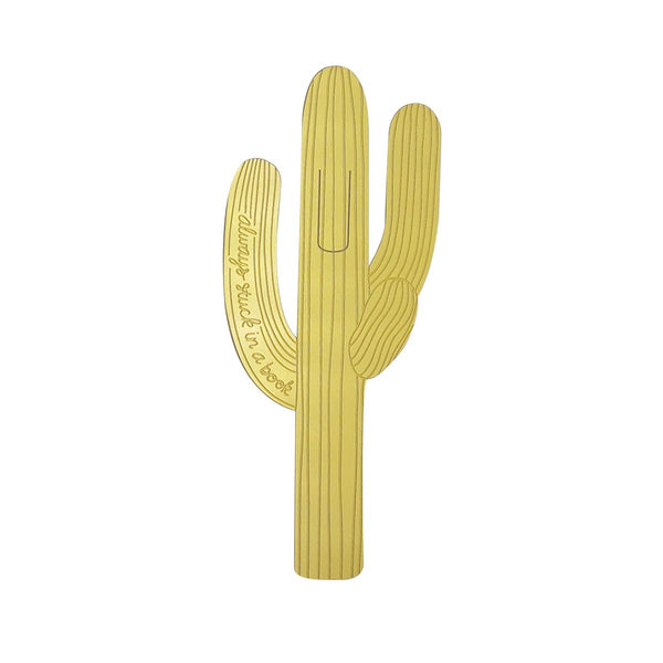 Cactus Brass Bookmark - 1