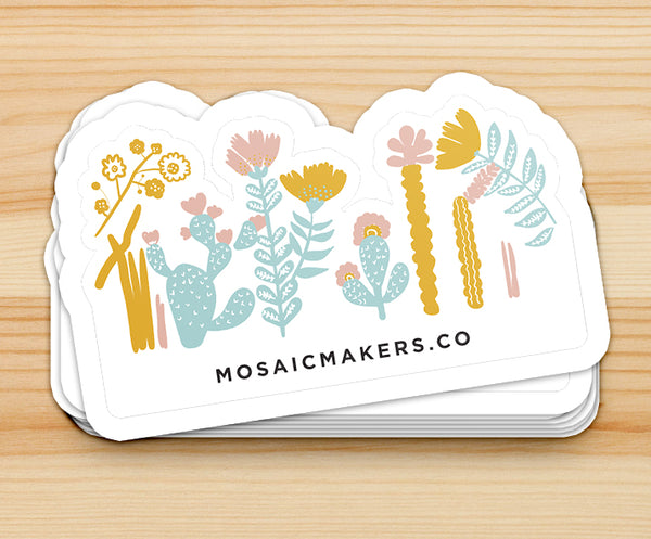 Mosaic Mural Sticker