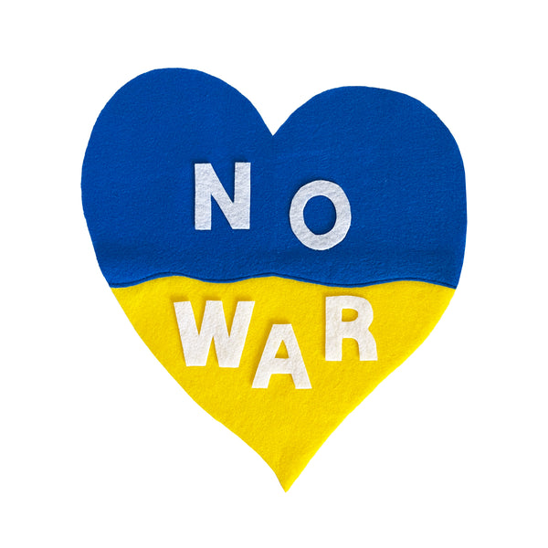 No War - Applique Only - 1