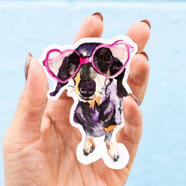 Dashchund Dog Sticker