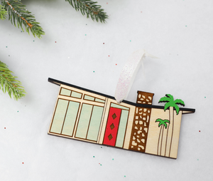 Mid Century Modern House Ornament - 1