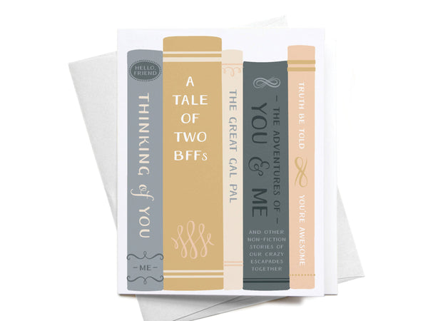 BFF Books Greeting Card - DS