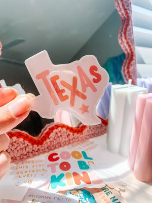 Texas Sticker - 1